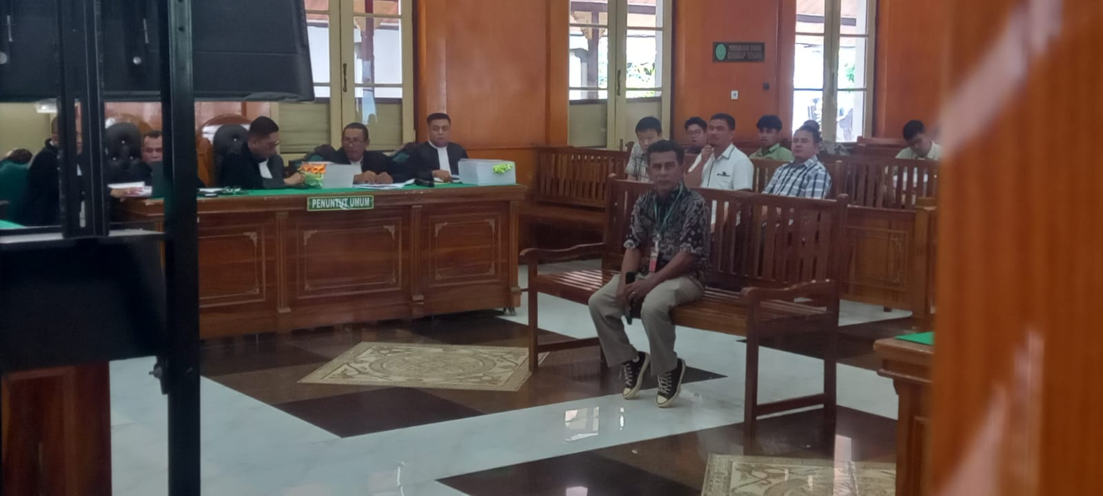 Kasus Smartboard Langkat, Terdakwa Mantan Kadisdik Saiful Abdi Ragukan Tanda Tangannya