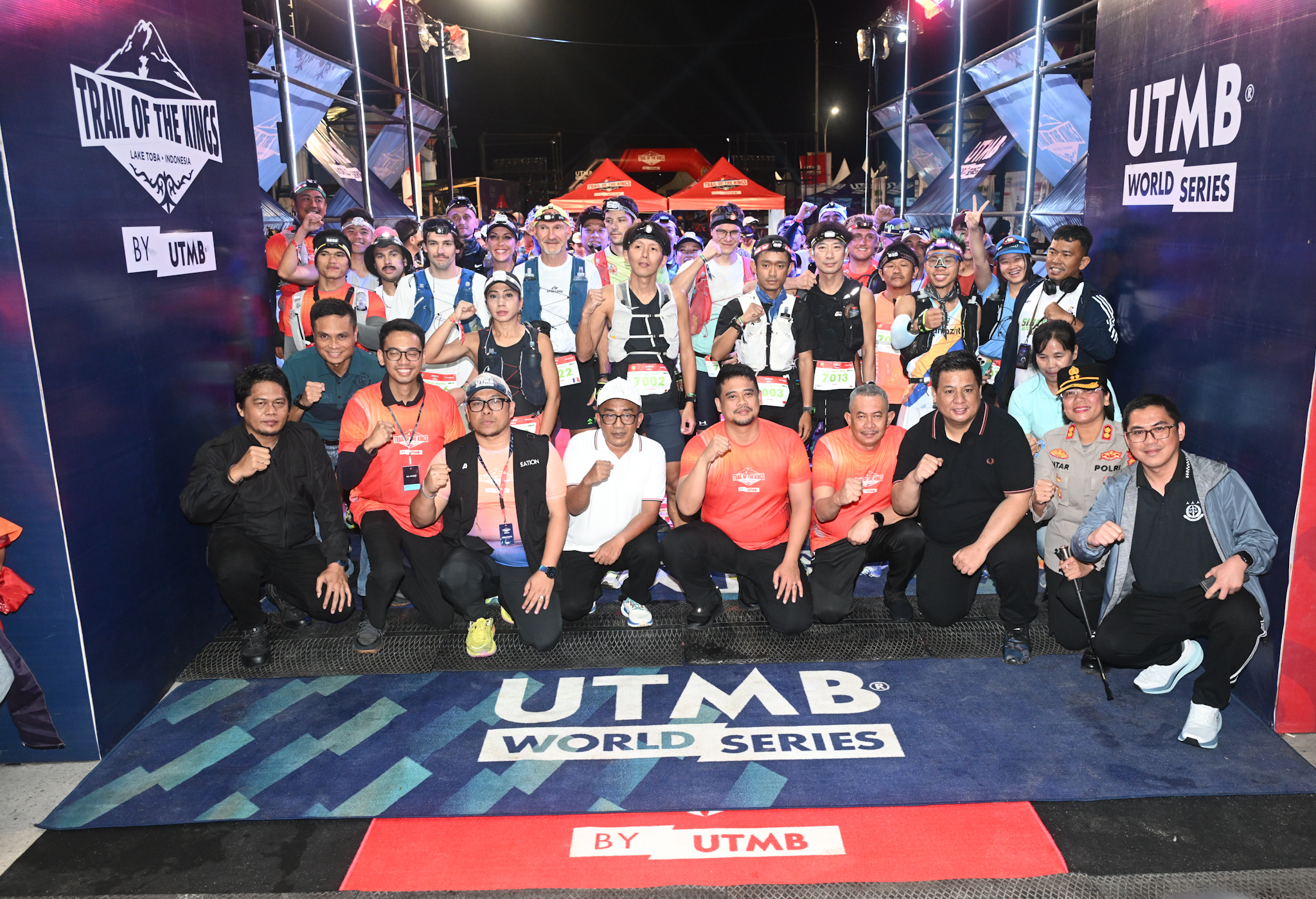 Sport Tourism, Gubernur Bobby Nasution Lepas Pelari Dunia Trail of The Kings UTMB di Samosir