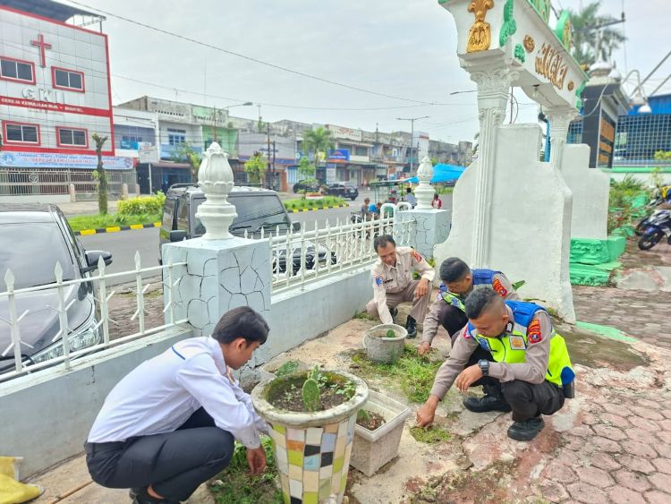 Sambut HUT Bhayangkara 2026, Sat Lantas Pematangsiantar Gelar Bakti Religi Bersama