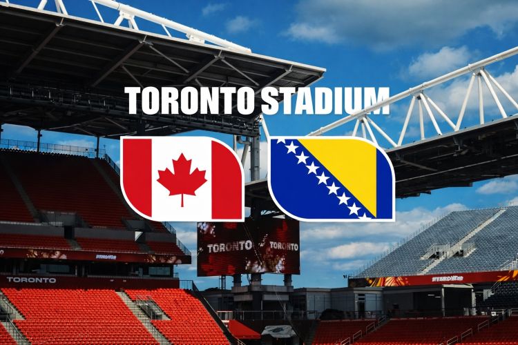 Kanada Dominan, Bosnia Justru Unggul 1-0 di Babak Pertama