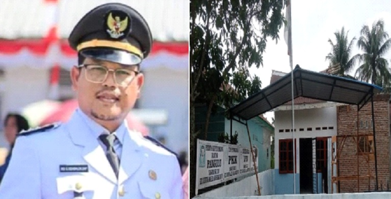 Camat Bungkam, Warga Soroti Pembangunan Kantor Nagori Silulu Tanpa Plang Proyek