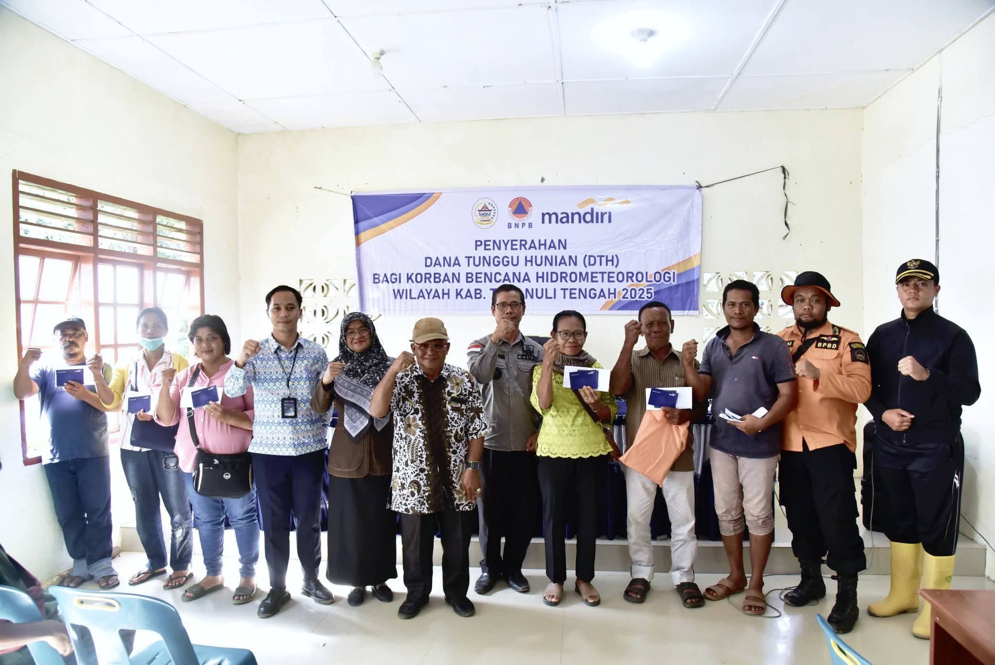 68 KK Korban Longsor Sitahuis Tapteng Terima Dana Tunggu Hunian