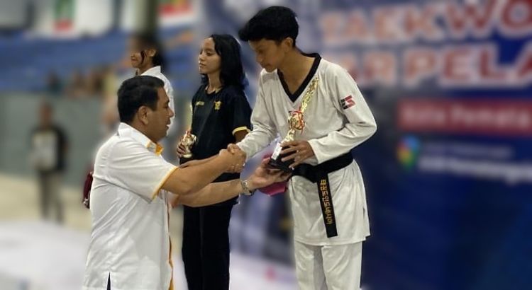Kejurcab Taekwondo Pelajar Siantar Sukses, Siap Naik ke Level Provinsi