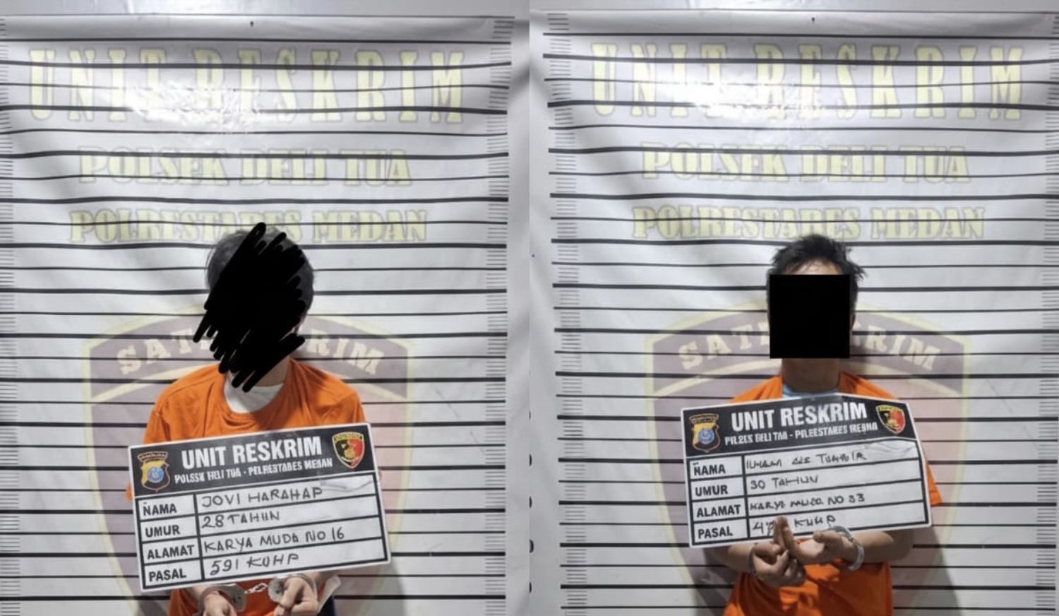 Spesialis Patah Stang Dibekuk, Jejak Residivis Terendus di Deli Tua