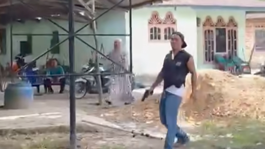Oknum Kades di Paluta Todong Senjata Viral, Begini Kronologi Lengkapnya