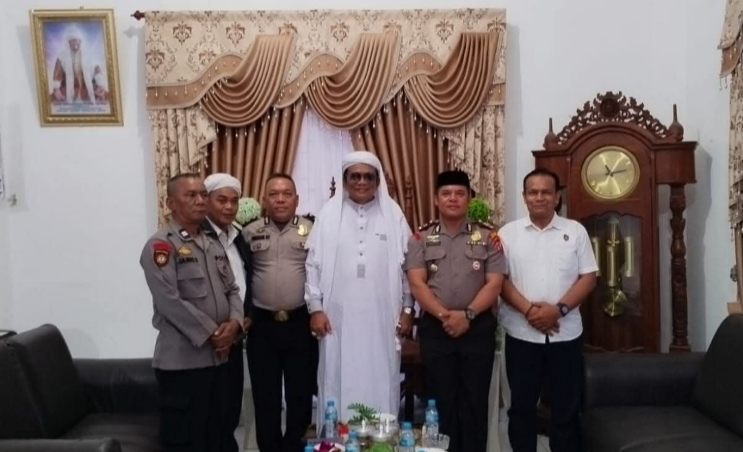Polsek Perdagangan Silaturahmi ke Tokoh Ulama