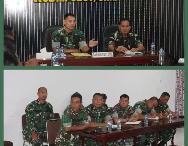 Rakor KKRI Digelar, Kodim 0207 Simalungun Fokus Pembinaan Pelajar