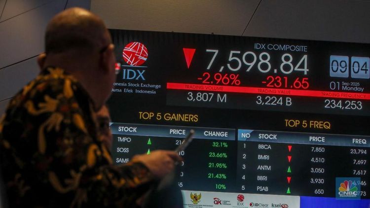 IHSG Anjlok hingga 7,35%, Menkeu Purbaya Ungkap Peran MSCI dan Praktik Goreng Saham