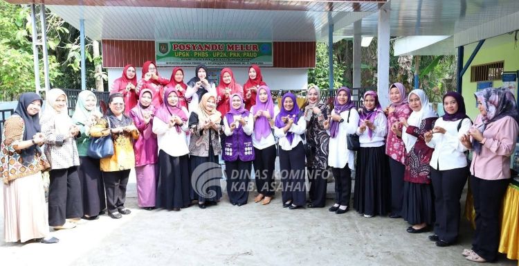 Sukses Layani Kesehatan Masyarakat, Posyandu Melur Jadi Perhatian Persit Chandra Kirana