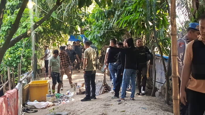 Dua Barak di Percut Sei Tuan Dihabisi Aparat, Tujuh Orang Diciduk