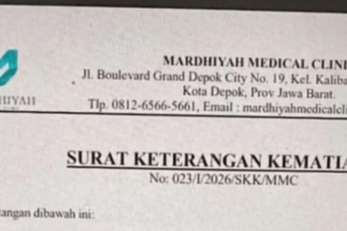 Dugaan Penyebab Kematian Lula Lahfah Disorot, Pihak Klinik Tegaskan Tak Ada Kebocoran Data Medis