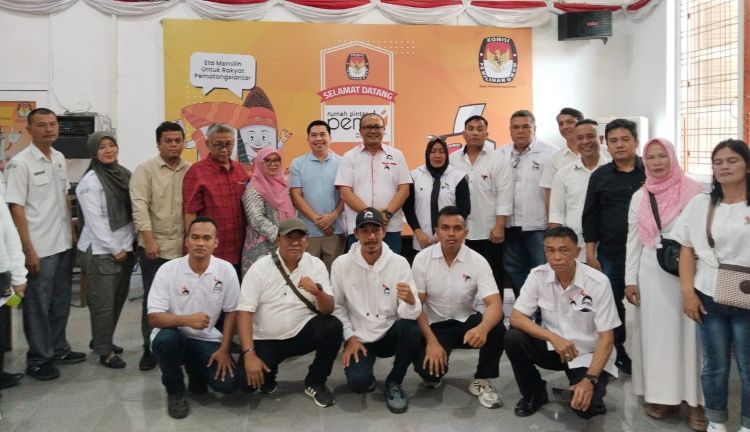 PSI Pematangsiantar Perkenalkan Pengurus Baru ke Kesbangpol, KPU, dan Bawaslu