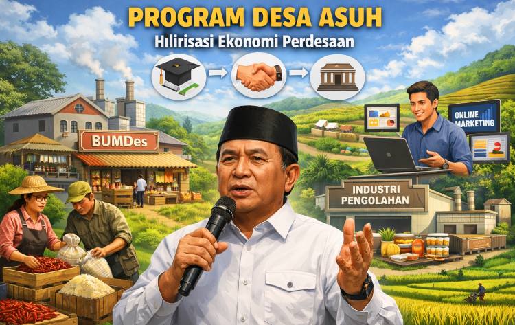 Mengenal Program Desa Asuh, Langkah Komisi V Dorong Hilirisasi Ekonomi