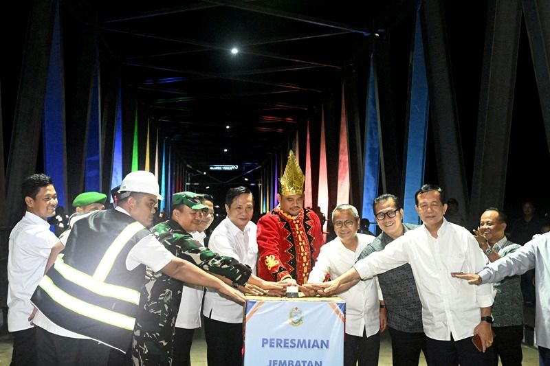 Jembatan Idano Noyo Rampung, Akses Nias Barat–Nias Selatan Kembali Normal