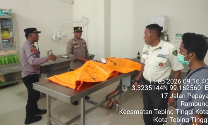2 Rumah Terbakar di Bajenis Tebing Tinggi, 1 Korban Meninggal