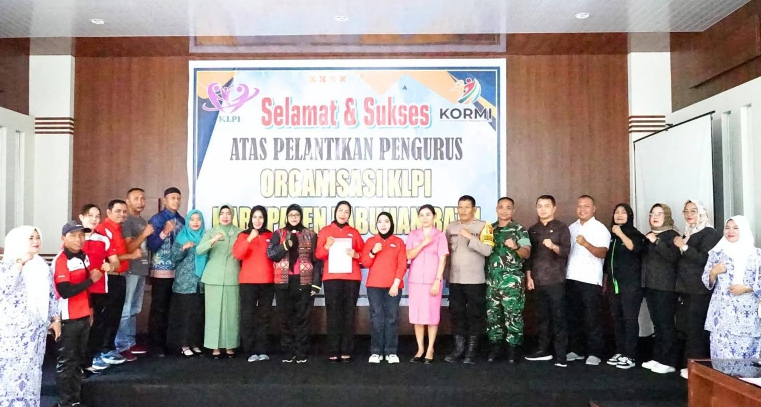 Dilantik, Pengurus KLPI dan Perbafi Labuhanbatu