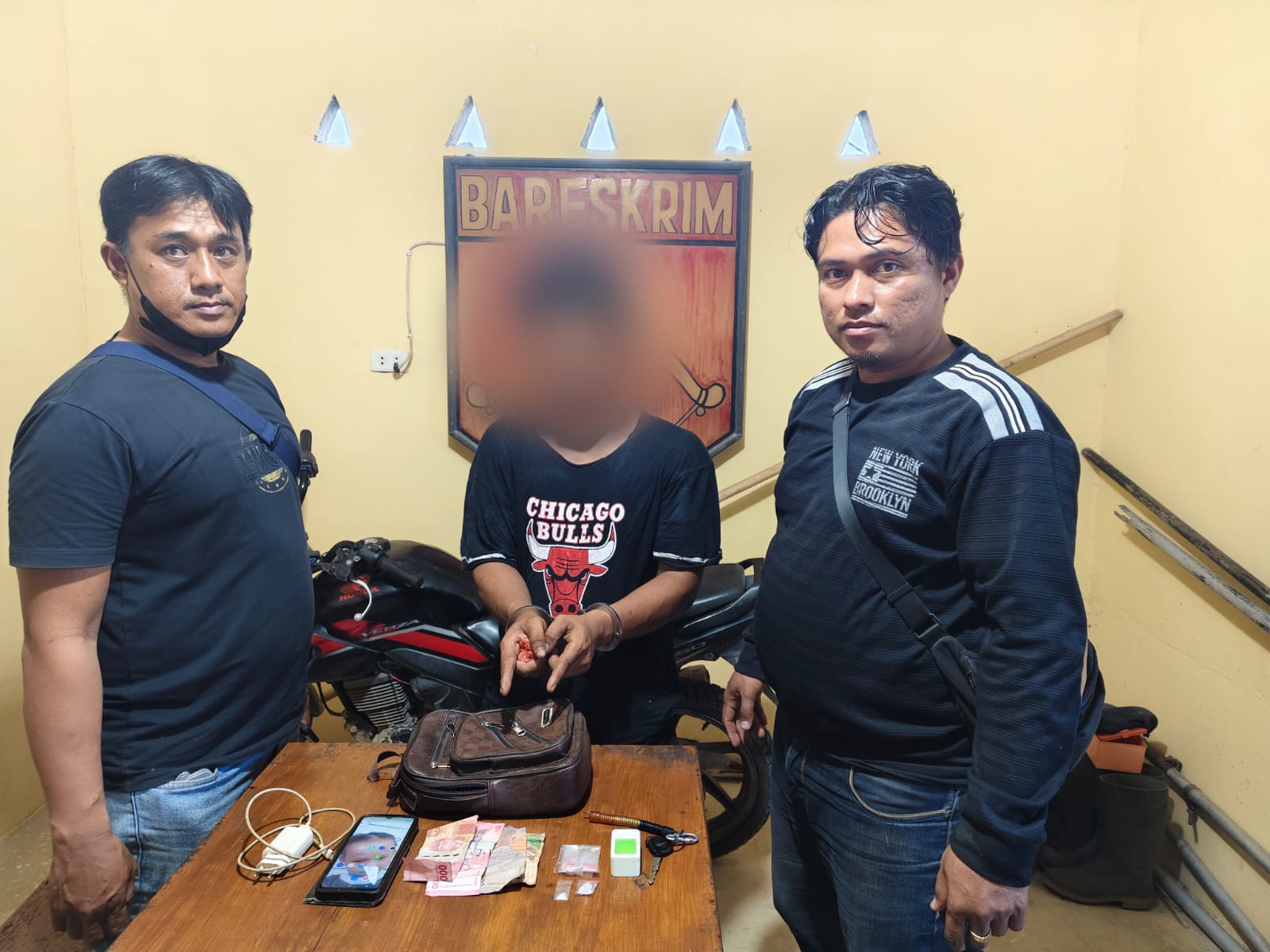 Polisi Tangkap Pengedar Sabu di Ujung Padang