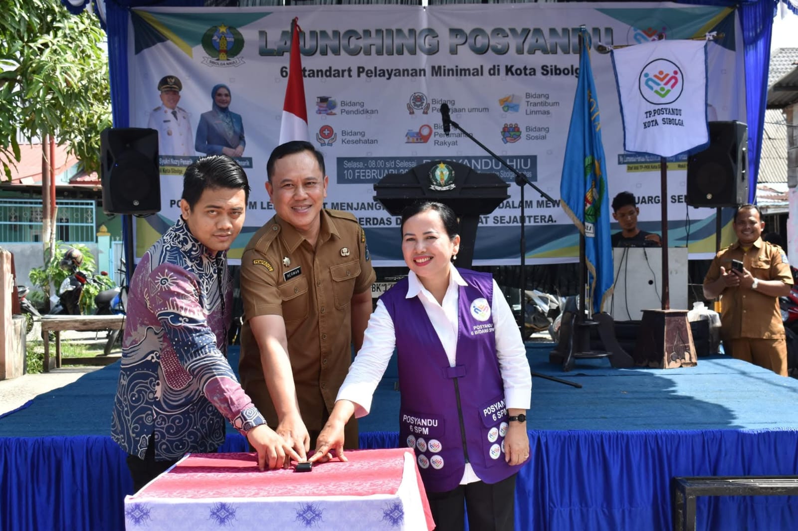 Tindak Lanjut Permendagri 13/2024, Sibolga Luncurkan Posyandu 6 SPM