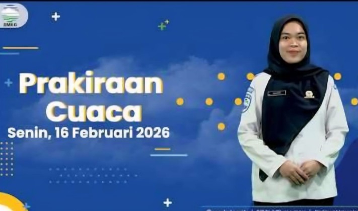 BMKG Ingatkan Potensi Hujan Disertai Petir dan Angin Kencang 15-21 Februari 2026