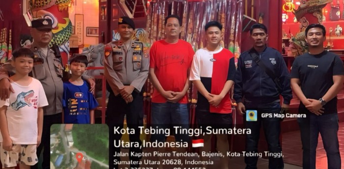 Polres Tebing Amankan Vihara dan Klenteng di Malam Imlek 2.577 Kongzli