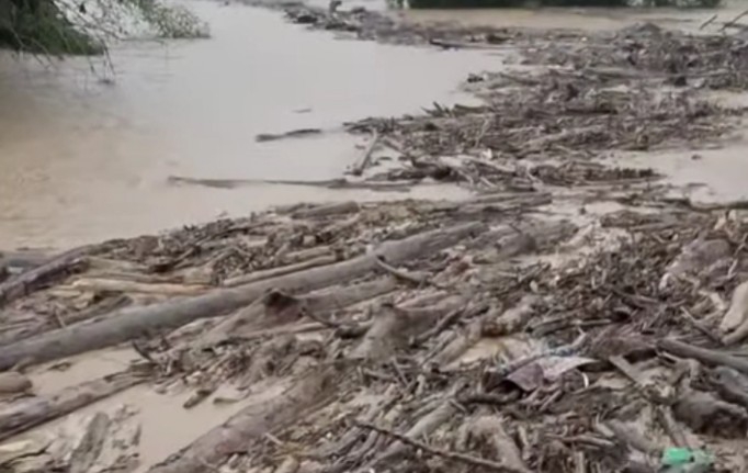 Banjir Bandang Kembali Terjang Badiri, Tapanuli Tengah