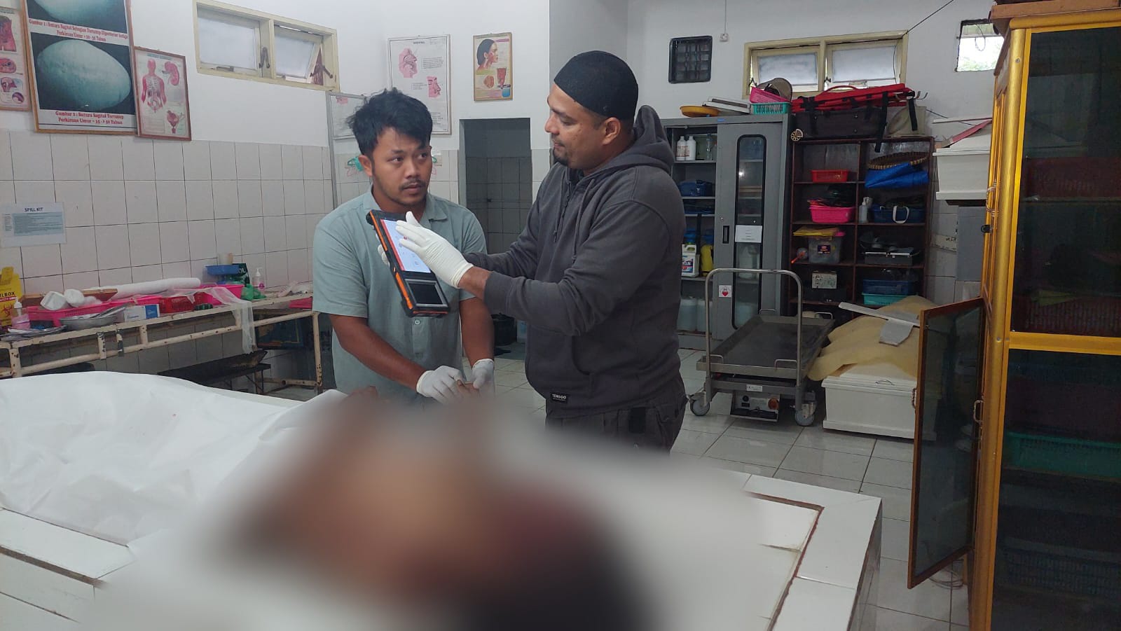ODGJ Tewas Tertabrak Angkutan Umum di Dopan Simalungun