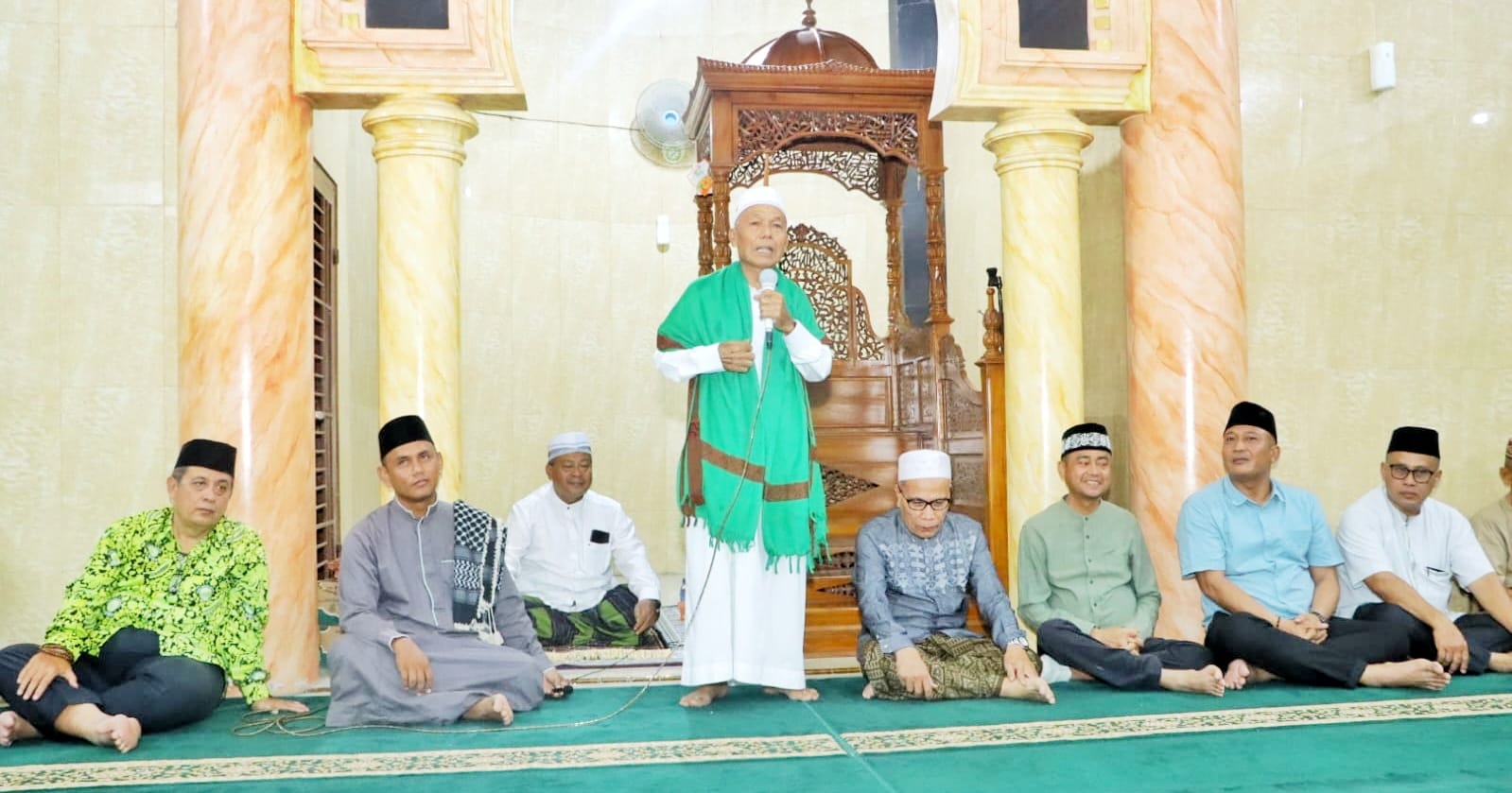 Tim Safari Ramadan Simalungun Sambangi 3 Masjid pada Malam Perdana