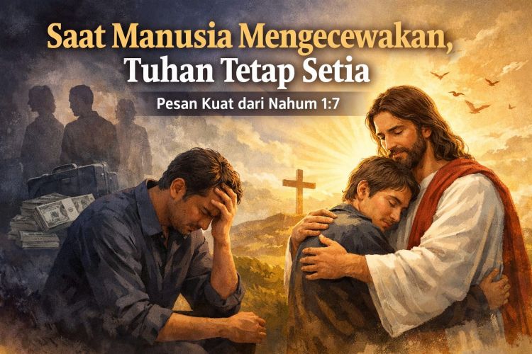 Di Saat Manusia Mengecewakan, Tuhan Tetap Setia