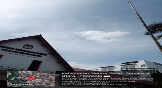 Kantor KPU Pematangsiantar Tak Kibarkan Merah Putih, Ketua Sebut Hal Biasa