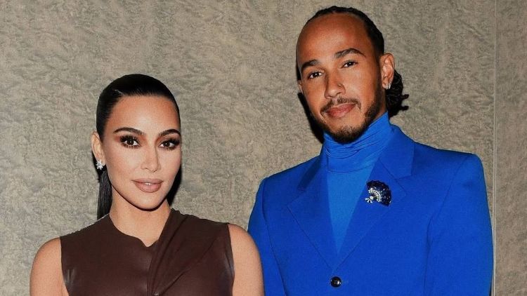 Kim Kardashian dan Lewis Hamilton Tampil Bersama di Super Bowl 2026