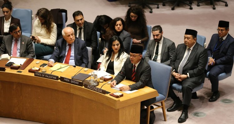 Pidato Menlu Sugiono di DK PBB, Minta Ruang Perdamaian Palestina Diperluas