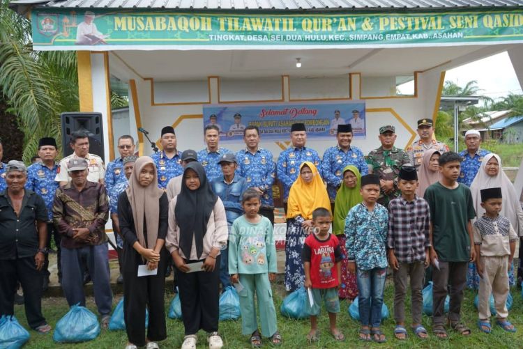 Pemkab Asahan Salurkan 500 Paket Sembako untuk Korban Banjir