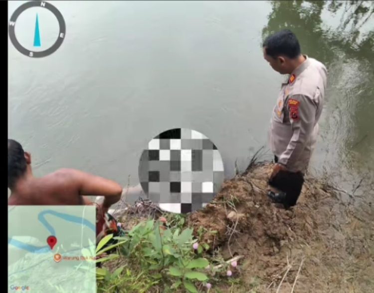 Pria Asahan Tewas Tenggelam di Sungai Saat Diduga Hendak Melarikan Diri