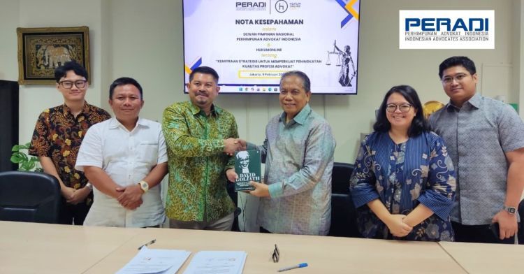 PERADI–Hukumonline Jalin Kerja Sama, Perkuat Kurikulum dan Pelatihan Advokat