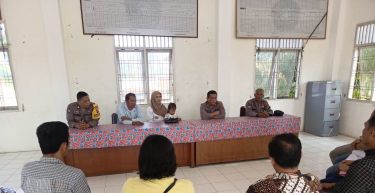 Polsek Padang Hulu Ajak Aparat Kelurahan Perkuat Keamanan Jelang Ramadhan 2026