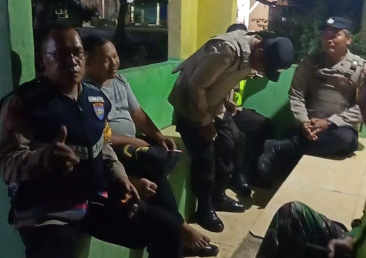 Polisi Tinjau Poskamling Bandar Khalipah, Warga Diimbau Rutin Patroli