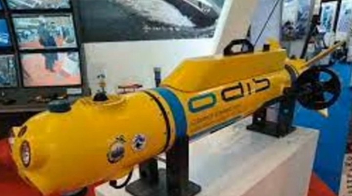 TNI AL Uji Robot Pemburu Ranjau Bawa Laut