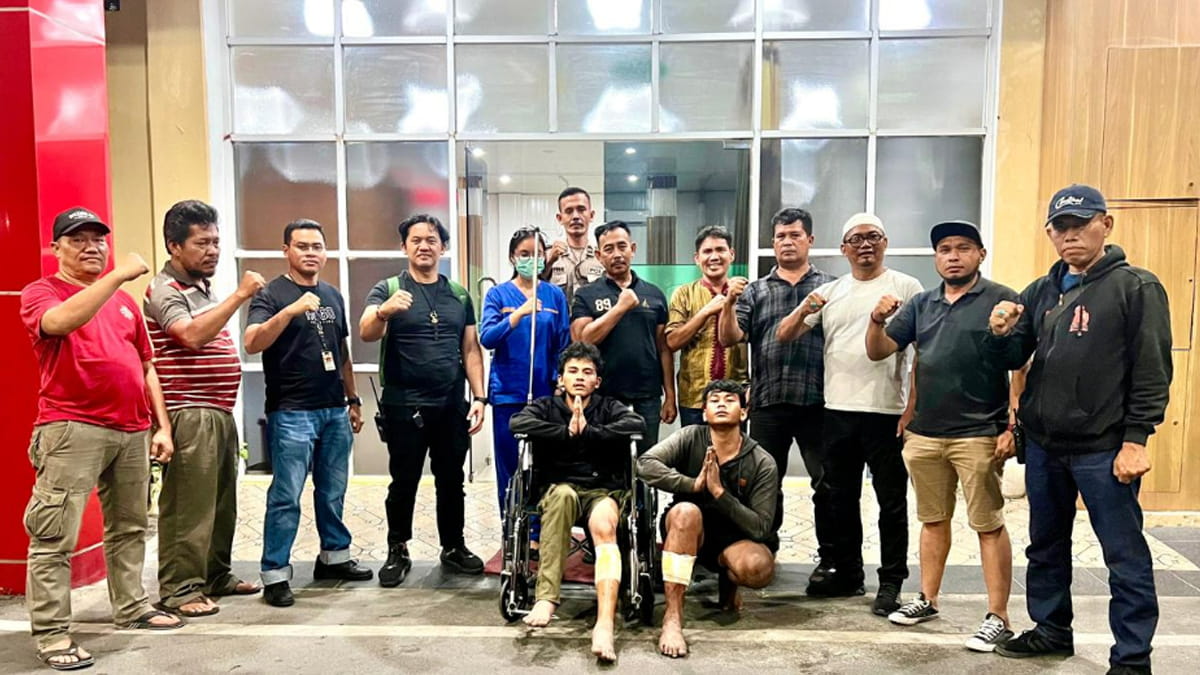 Ditembak Saat Kabur, Dua Begal Motor NMAX Tumbang di Tembung