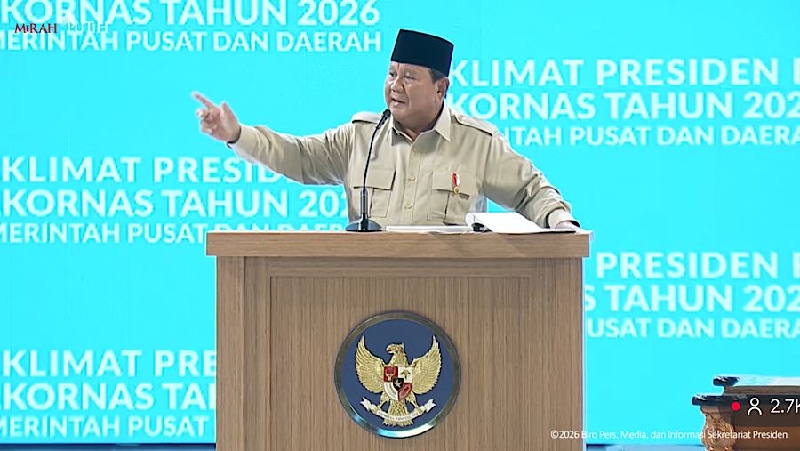 Prabowo Sentil Pengusaha: Jangan Kebiasaan Minta Restrukturisasi Kredit