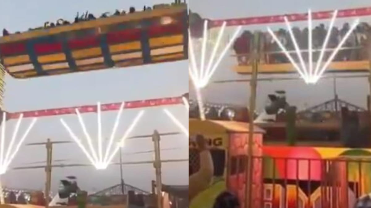 Wahana “Tsunami Swing” Runtuh di Festival India, Polisi Tewas Tertimpa, Belasan Orang Luka