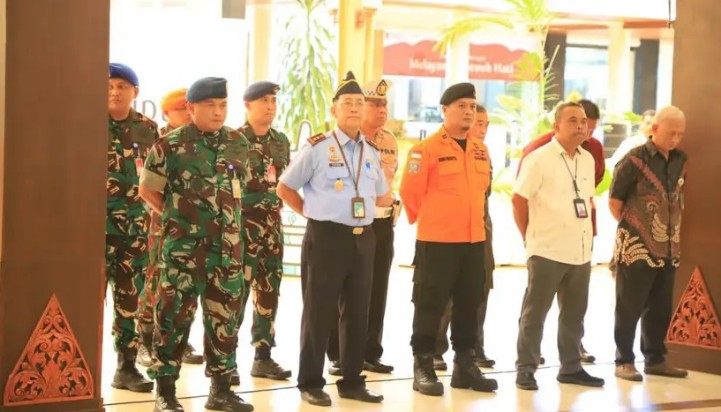 Diikuti Personil Lanud, Posko Angkutan Udara Lebaran 2026 Dibuka di Bandara Adisutjipto