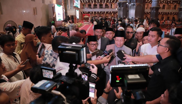 Menag Ulas Sejarah Takbir Idulfitri Sejak Zaman Rasulullah