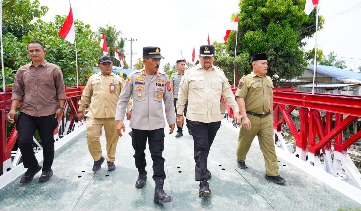 Bupati Baharuddin Siagian Ikuti Peluncuran Jembatan Garuda, Dorong Akses dan Ekonomi Batu Bara