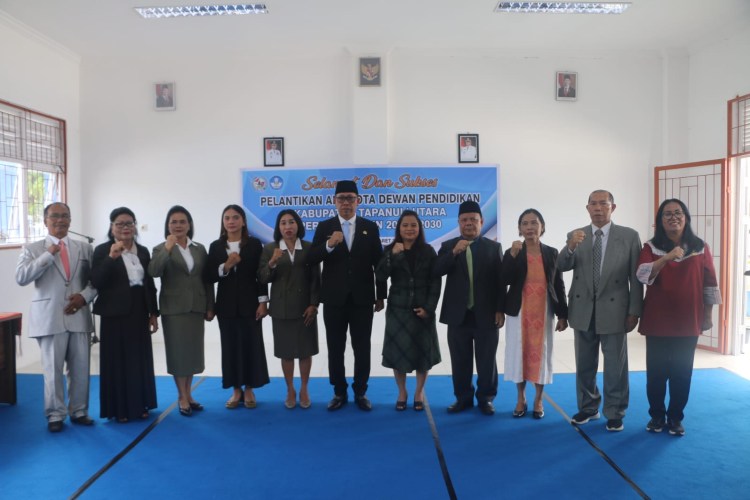 Bupati Tapanuli Utara Lantik Dewan Pendidikan 2025–2030, Dorong Pendidikan Berkarakter