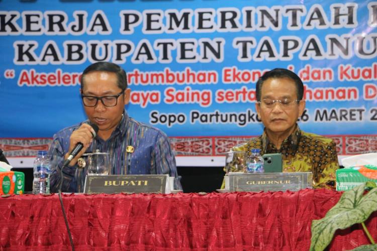 Bupati Tapanuli Utara Tekankan Akselerasi Ekonomi dan Penguatan SDM di Musrenbang RKPD 2027