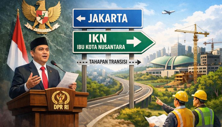 DPR RI Tegaskan Pemindahan Ibu Kota ke IKN Bersifat Bertahap