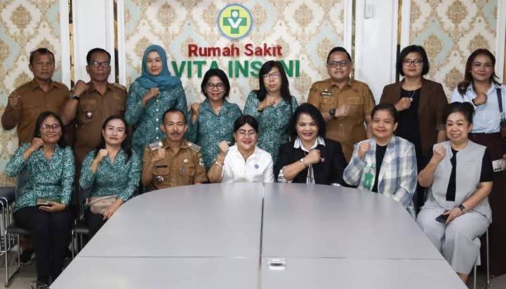 TP PKK Siantar Gandeng RS Vita Insani, Matangkan Persiapan Lomba IVA Test Tingkat Sumut