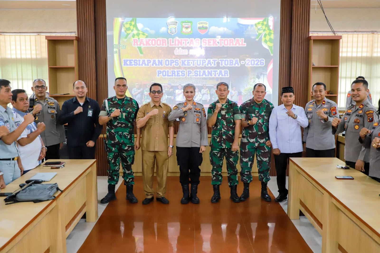 Operasi Ketupat Toba 2026, Pemko dan Polres Siantar Perkuat Koordinasi