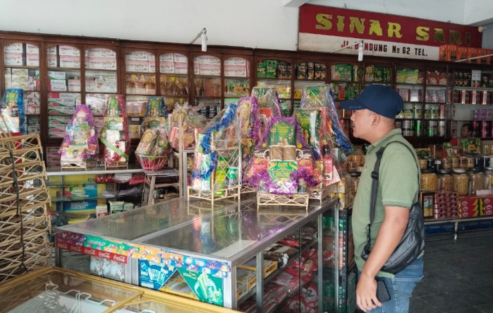 Jelang Lebaran, Parcel Laris Manis di Siantar, Harga Mulai Rp100 Ribu