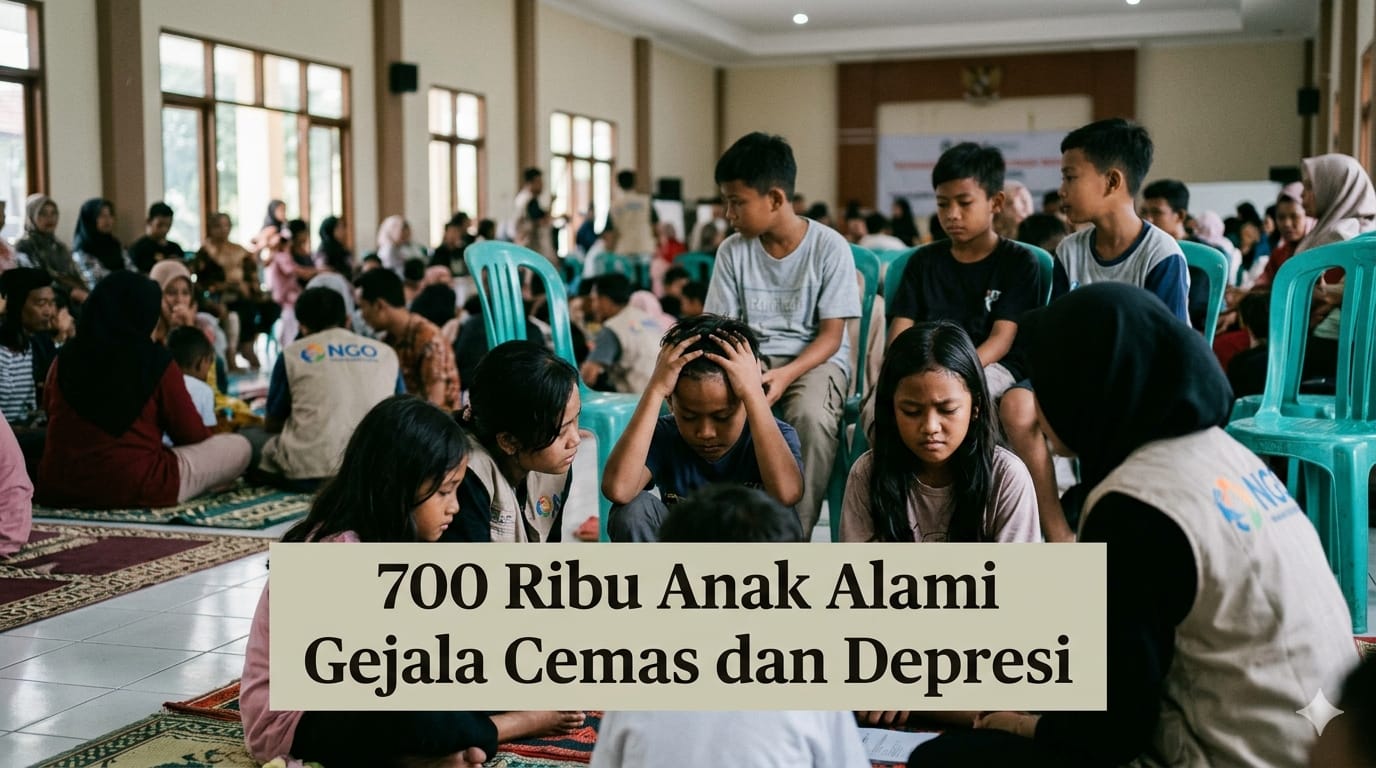 Skrining Kemenkes Ungkap 700 Ribu Anak Terindikasi Alami Gejala Mental